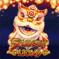 permainan slot 5 Lucky Lions provider Habanero dari situs slot gacor 99ASET