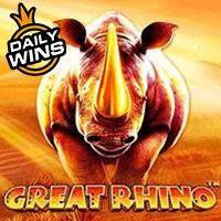 permainan slot Great Rhino™ provider Pragmatic Play dari situs slot gacor 99ASET